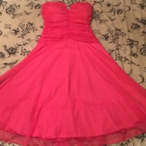 Hot pink Dress